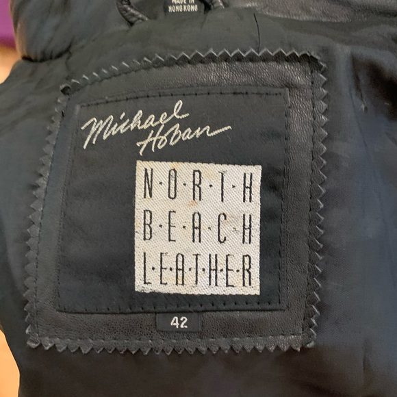 Vintage Micheal Hoban North Beach Leather jacket - Picture 8 of 10